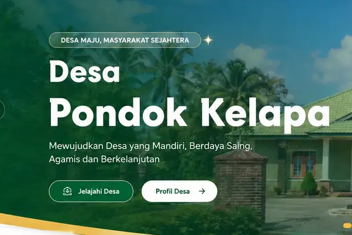 Ilustrasi Kesehatan & lingkungan Desa Pondok Kelapa